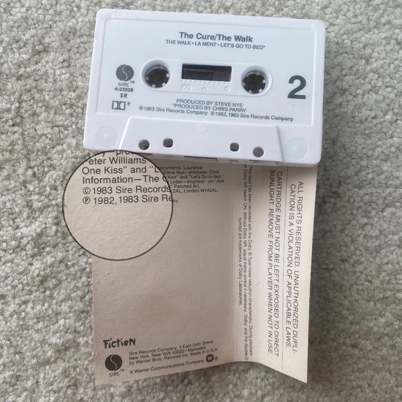 80s I THE CURE I 6 Cassette Tapes + 1 Cassette Single - Picture 9 of 16